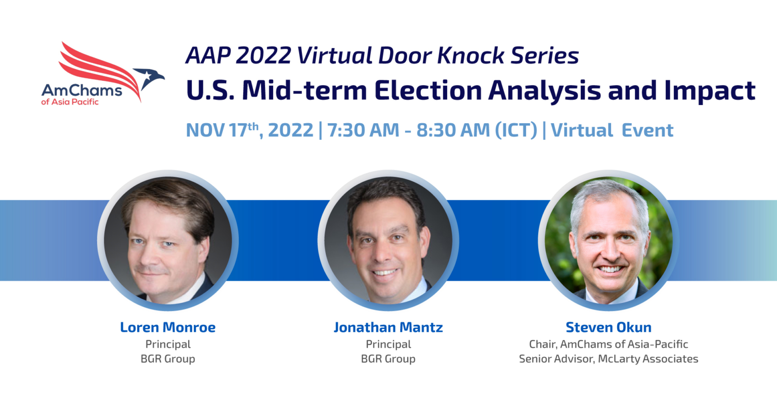 AAP 2022 Virtual Door Knock Series U.S. Midterm Election Analysis and